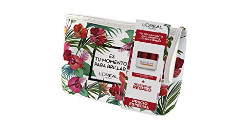 L´Oreal París Dermo Expertise - Set de Regalo, Incluye Neceser + Crema de Día Anti-Arrugas Revitalift SPF 30, 327 gr