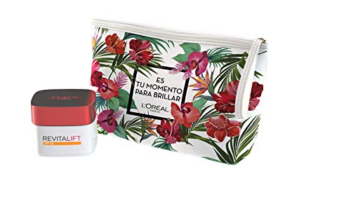 L´Oreal París Dermo Expertise - Set de Regalo, Incluye Neceser + Crema de Día Anti-Arrugas Revitalift SPF 30, 327 gr