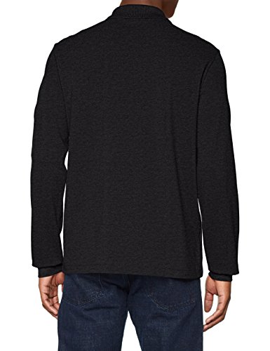 Lacoste L1313 Polo de Manga Larga, Negro (Cachou Chine), M (Talla del Fabricante: 4) para Hombre