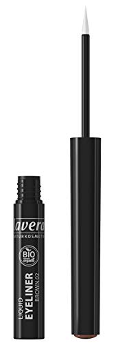 lavera Liquid Eyeliner -Brown- Delineador de ojos ∙ Aplicador de precisión ∙ Para una mirada expresiva ∙ Vegan ✔ Cosmética Natural ✔ Bio ✔ Maquillaje Organico 100% Certificado (2.8 gr)