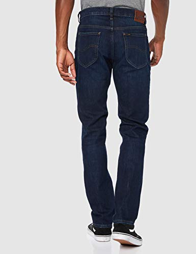 Lee Rider Contrast Jeans, Dark Pool, 42W / 34L para Hombre