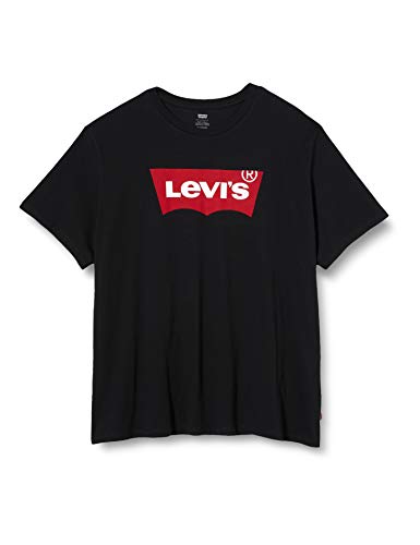 Levi's Graphic Set-In Neck, Camiseta para Hombre, Negro (Graphic Black), XX-Small