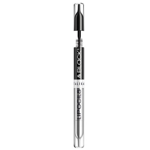 Lipocils & Black - Talika - Máscara de pestañas y tratamiento para el crecimiento de las pestañas - Producto 2 en 1 Crema de pestañas y rímel - Cuidado Doble + Maquillaje - 2 x 2.5 ml