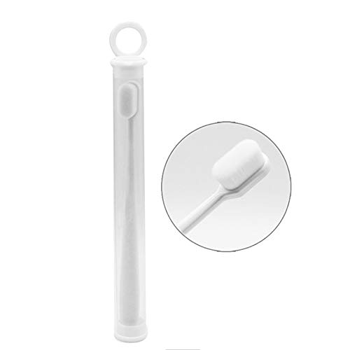 Lopbinte Cepillo de Dientes Extra Suave para EncíAs Sensibles, Cepillo de Dientes Manual Micro- con Hilo Suave 20000 para Cuidado EncíAs, Proteger EncíAs FráGiles Buen (Paquete de 2)