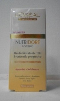 L'oréal NutriDoré Fluido Hidrat.12h Bronceado Progresivo P/Oscuras 50ml