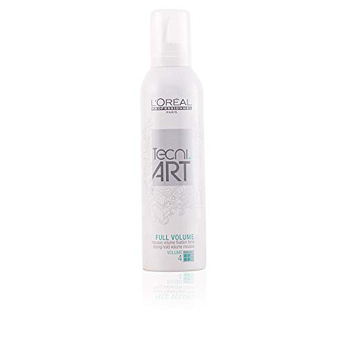 L'Oreal Tecni Art  Full Volume - Espuma para volumen 4, 250 ml (1 unidad)