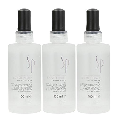 Lot de 3 Wella SP Balance Scalp Energy Serum 100 ml