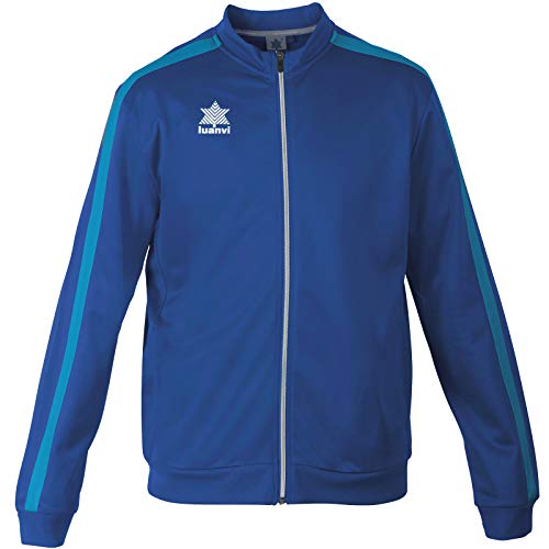 Luanvi Gama Chaqueta de Chándal de Paseo, Hombre, Azul Royal, 3XL (72-79cm)