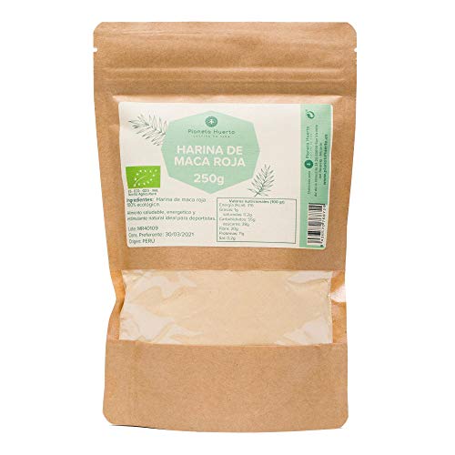 Maca roja en polvo ECO Planeta Huerto 250 g