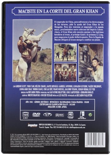 Maciste en la corte del gran Khan [DVD]