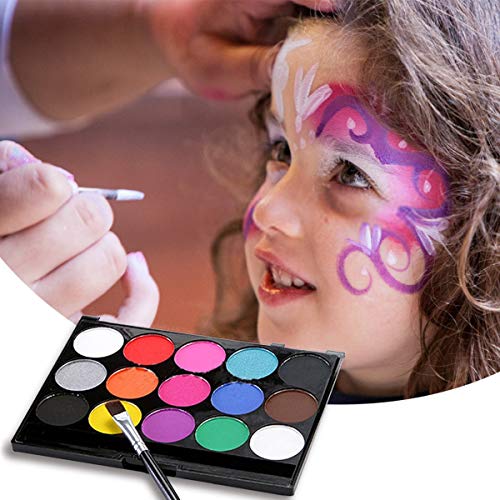 Make-up, children's make-up 15 different colors Professional palette Ideal for children, parties, body paint ing Halloween make-up