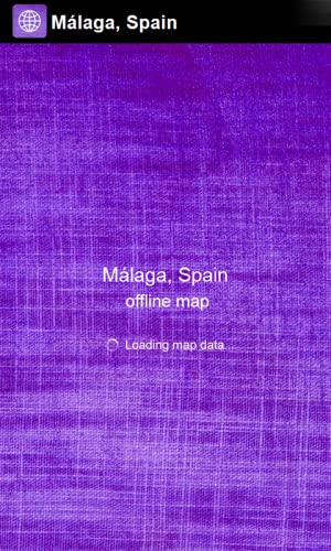 Málaga, España Offline Mapa - Smart Sulutions