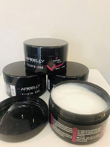 Mascarilla para el pelo seco sin Aclarado Living con Aceite de Avena y Colageno Karibelly 500ml Acondicionador/repara/Tratamiento en crema.