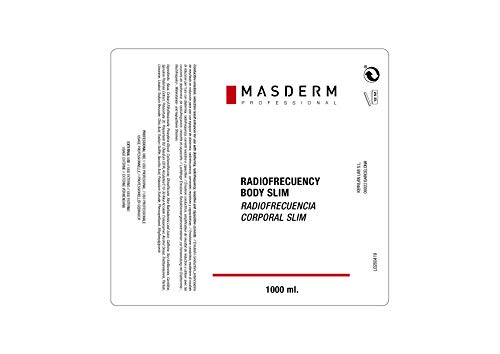 MASDERM | Crema Corporal Radiofrecuencia Anticelulitis | Fluido Radiofrecuencia | Crema fluida anticelulitis | Ginseng, Cafeína, Espirulina/Uso profesional o externo | 1000ml