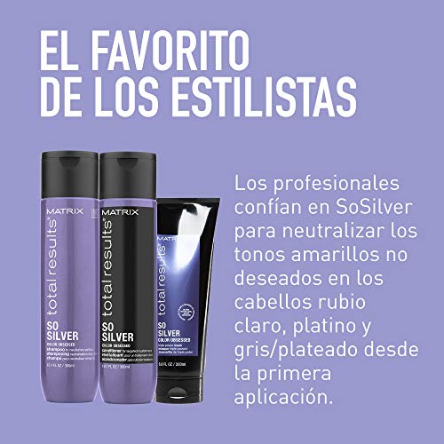 Matrix acondicionador So Silver neutralizador de rubios - 300 ml