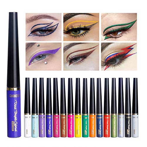 matte eyeliner (Colored 16 Pcs)