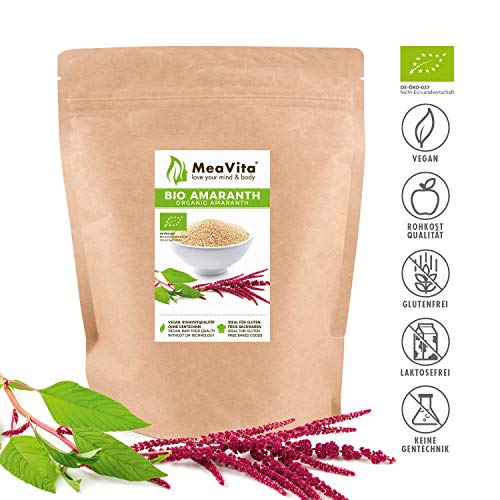 Meavita Amaranto Orgánico Meavita, 1 Paquete (1 X 500G) 500 g