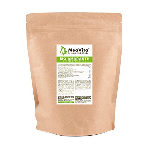 Meavita Amaranto Orgánico Meavita, 1 Paquete (1 X 500G) 500 g