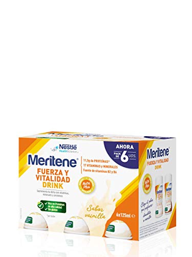 Meritene Meritene Drink Vainilla 6Botellas 0.6 600 g