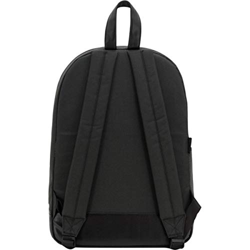 Mochila Juvenil Valencia CF para Viaje, Escuela, Colegio, Estudiante, Trabajo Diario, Estudio, Portátil, Color Negro para Hombre y Mujer 31x44x14