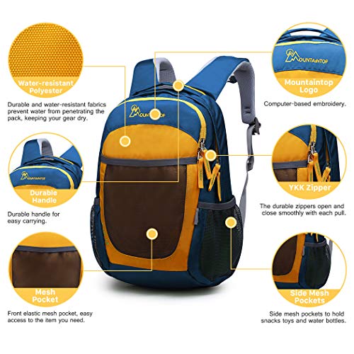 MOUNTAINTOP Mochila Infantil Mochila para Niños Niñas Mochila Ligera Mochila Escolar Mochila Escuela 2-5 años de Edad