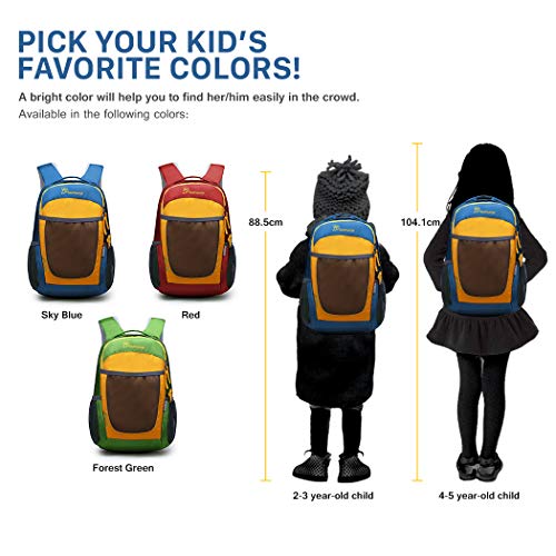 MOUNTAINTOP Mochila Infantil Mochila para Niños Niñas Mochila Ligera Mochila Escolar Mochila Escuela 2-5 años de Edad