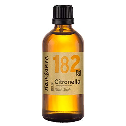 Naissance Aceite Esencial de Citronela n.º 182-100ml - 100% puro, vegano y no OGM