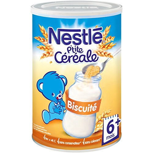 NESTLE P'tite Céréale Biscuité 400g - 6 Mois et +