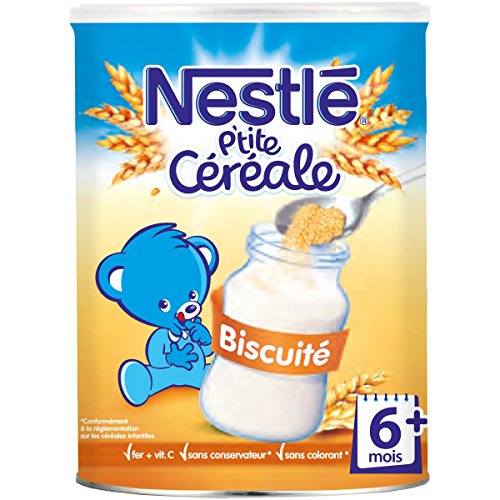 NESTLE P'tite Céréale Biscuité 400g - 6 Mois et +