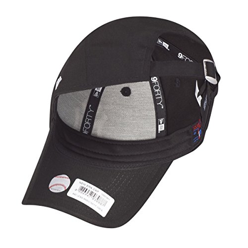 New Era ERA 9FORTY YAN Gorra, Hombre, Negro/Blanco, Talla Única