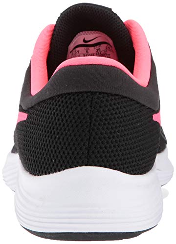 Nike Revolution 4 (GS), Zapatillas de Running para Niñas, Negro (Black/Racer Pink-White 004), 35.5 EU