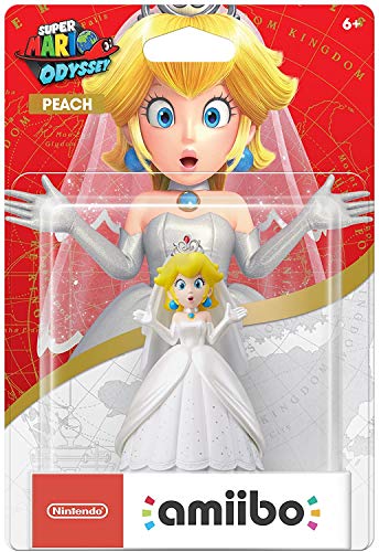 Nintendo - Colección Super Mario, Figurina Amiibo Peach