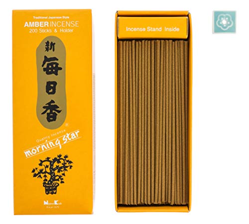 nippon kodo Morning Star Ámbar Incienso, 200 barritas