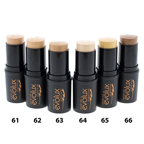 NOCHE Y DIA EVOLUX BY NIGHT & DAY G01.412.66 Maquillaje Corrector en Barra Color N.66 Evolux Pan Stick Foundation 18 gr