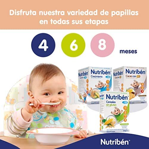 Nutribén Papilla 8 Cereales Galletas Maria - 300 gr