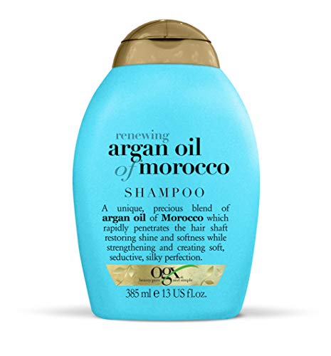 OGX, Champú Aceite de Argán de Marruecos, Cabellos Secos y Dañados, 385 ml