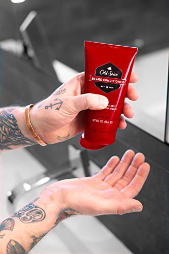 Old Spice Leave-in - Acondicionador de barba hidratante para hombres