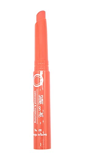 Pintalabios Shine on me, Color Coral naranja 08, Brooklin