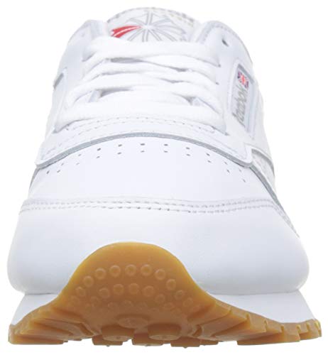 Reebok Classic Leather Zapatillas, Mujer, Blanco (Int-White / Gum), 41 EU