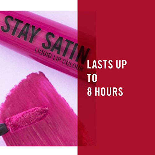 Rimmel London Stay Satin Liquid Lip Colour Barra De Labios, Tono 430 For Sure - 21 gr