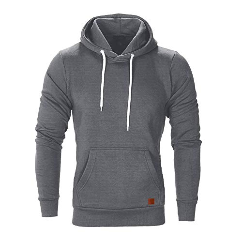 riou ¡Oferta Sudaderas con Capucha para Hombre Cosy Chaqueta Deportiva Sudadera con Cremallera Completa Ecosmart Hoodie Casual Jerséis Top Blouse ¡Caliente!