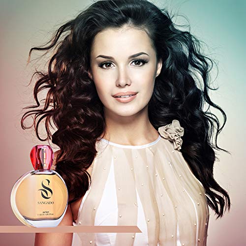 SANGADO Vainilla Capucchino Perfume para Mujeres, Larga Duración de 8-10 horas, Olor Lujoso, Oriental Vainilla, Francesas Finas, Extra Concentrado (Parfum), Spray de 60 ml, Un Gran Regalo Para Mujeres