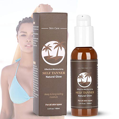 Self Tanner Longlasting Loción bronceadora sin sol hidratante Ingredientes naturales Sin sol Tanner para el cuerpo y la cara