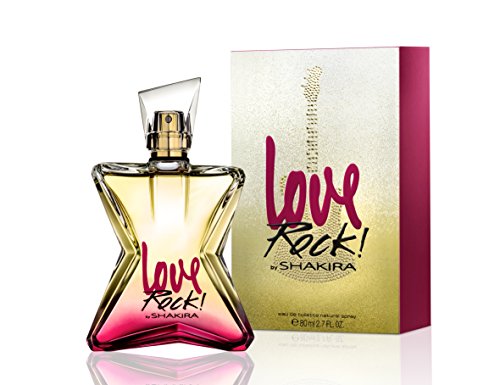 SHAKIRA Love Rock! Perfume Eau De Toilette Spray for Women, 2.7 Fluid Ounce by Shakira