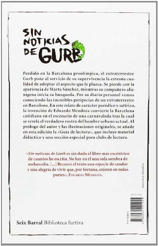 Sin noticias de Gurb - Guía de lectura (Biblioteca furtiva)