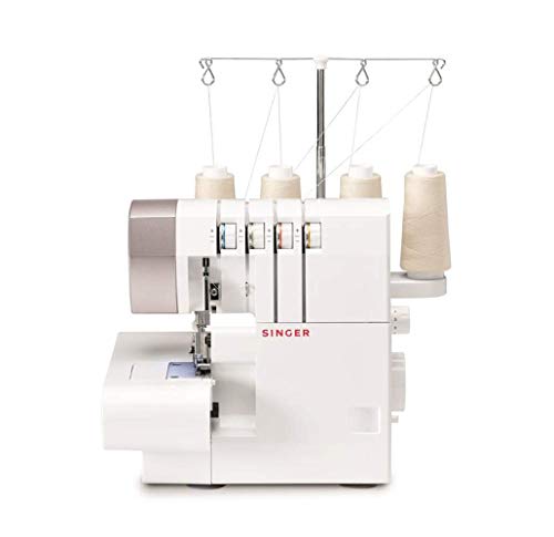 Singer 14SH754 - Máquina de Coser (Overlock, 1 Paso, Variable, 1300 RPM, Variable)