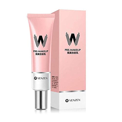 smilerr Base de imprimación para Maquillaje Facial con imprimación de poros, Crema de Aislamiento Rosada poro Invisible, Marcas de acné de Cubierta, Control de Aceite, Base de Corrector de Method