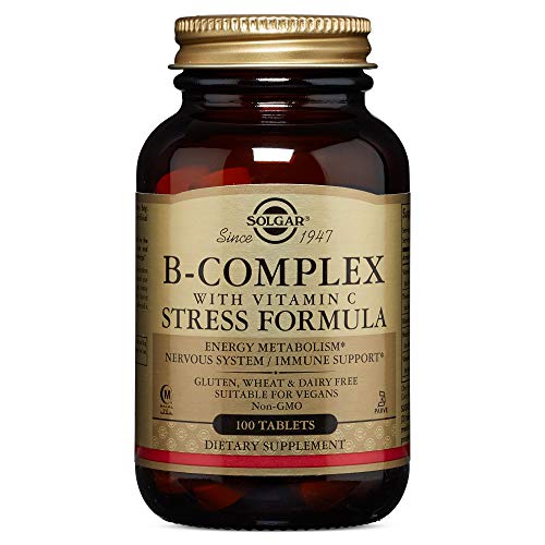 Solgar Vitamina B-Complex con Vitamina C Comprimidos - Envase de 100