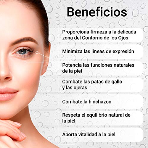 SPLENDOR FREE ONE Contorno De Ojos Passion Caviar | Crema Antiarrugas Para Hombres y Mujeres Con Efecto Lifting Gracias al Colágeno y Elastina | Serum Reafirmante Anti Bolsas