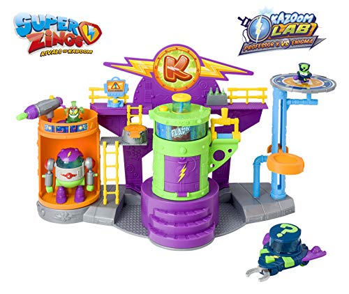 Superzings- PlaySet Lab DrK Especial Figuras Coleccionables, Color surtido, única (Magic Box PSZSP112IN10)